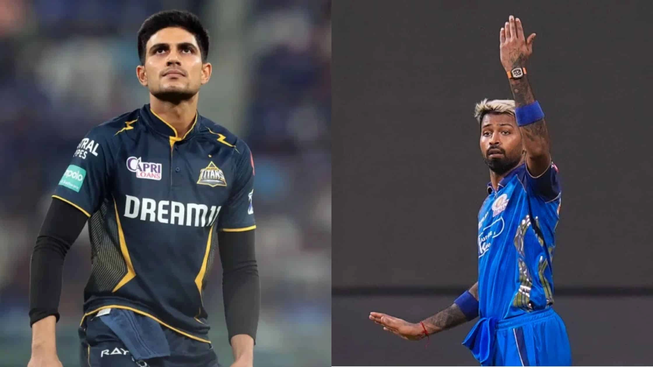 A split-screen image featuring Shubman Gill and Hardik Pandya, used as a visual reference for IPL match coverage alongside our LSG vs PBKS match prediction and analysis.