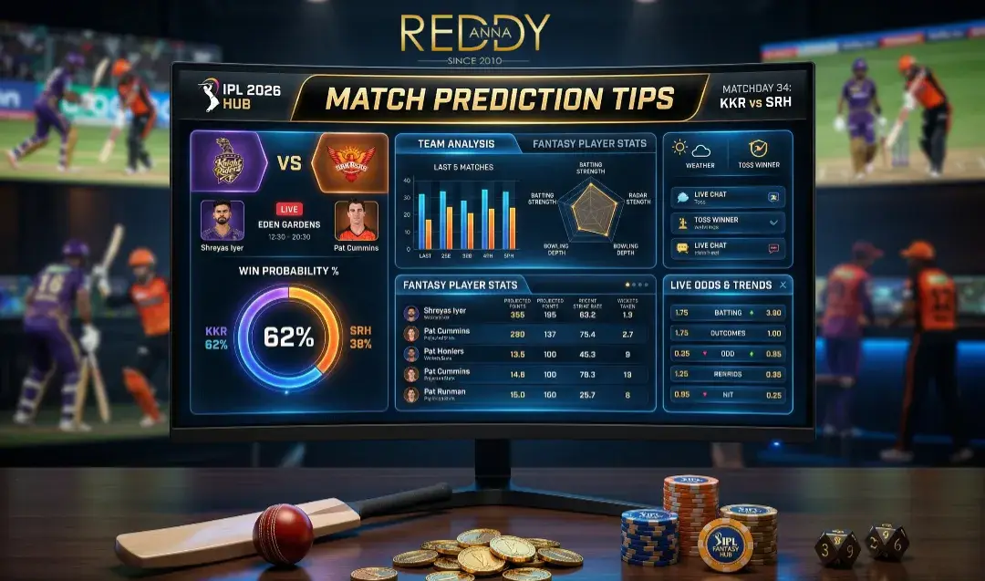 Reddy Anna Club Tips For IPL