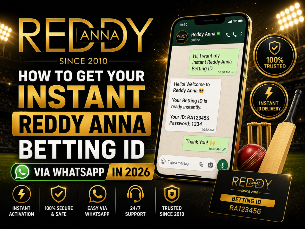 Reddy Anna betting ID