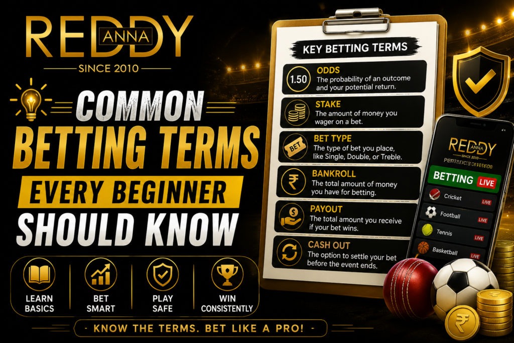 Common Betting Terms & Betting ID